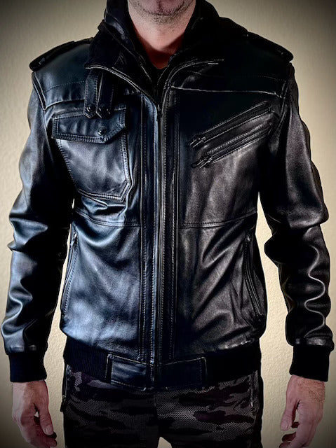 Al's Hooded Leather Jacket